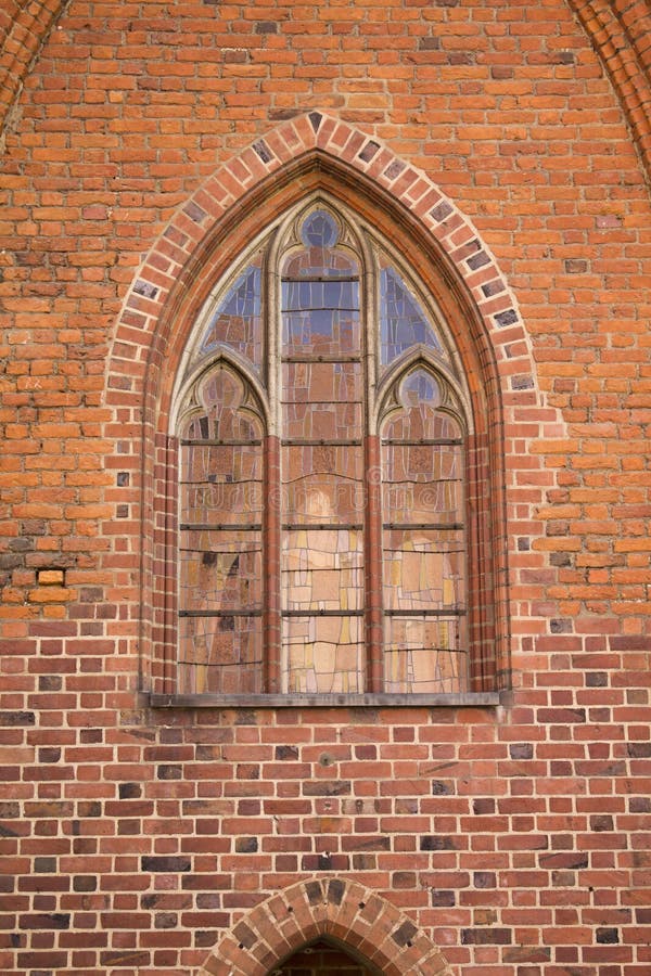 View of Malbork Castle - Stock image royalty free stock image