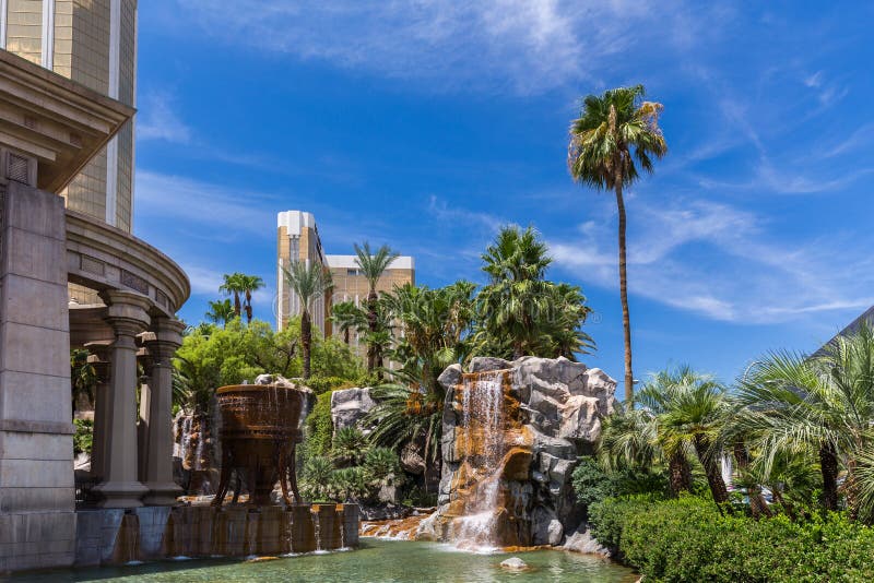 View of Mandalay Bay Resort and Casino, Las Vegas, USA stock photos View of Mandalay Bay Resort and Casino, Las Vegas, USA stock photos