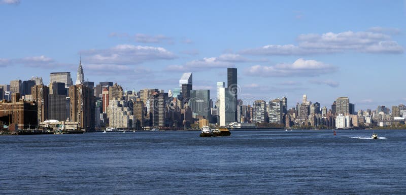 View of Manhattan royalty free stock images