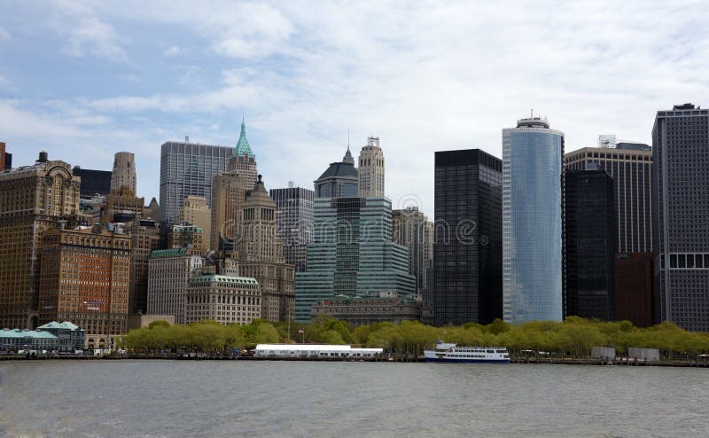 View of Manhattan royalty free stock images