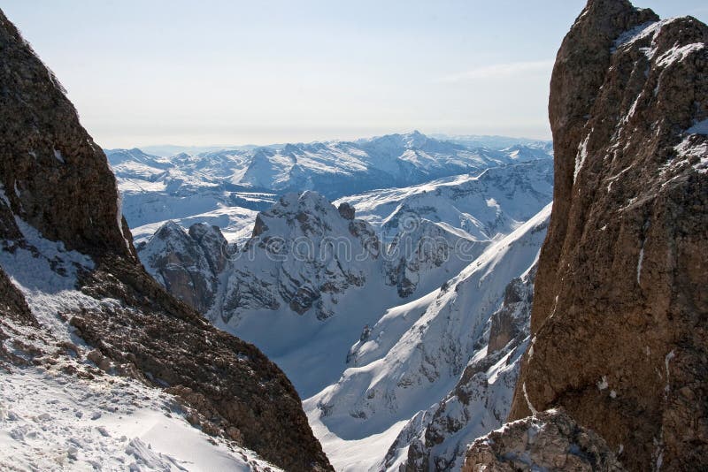 View from Marmolada