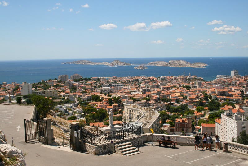 The view of Marseille