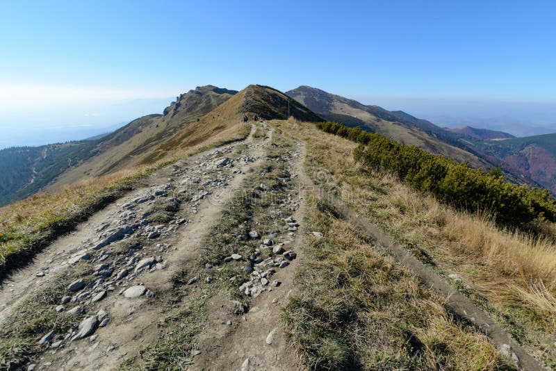 Pohľad na lúky vo Vrátnej doline v národnom parku Malá Fatra