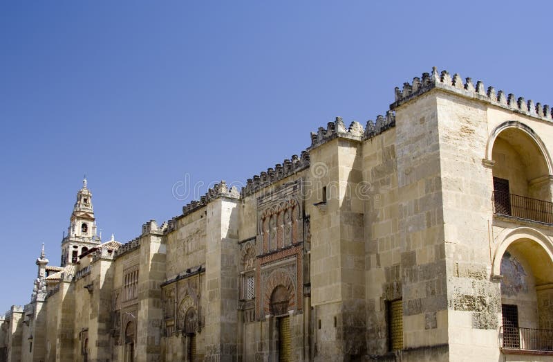 View of the Mezquita royalty free stock photography View of the Mezquita royalty free stock photography