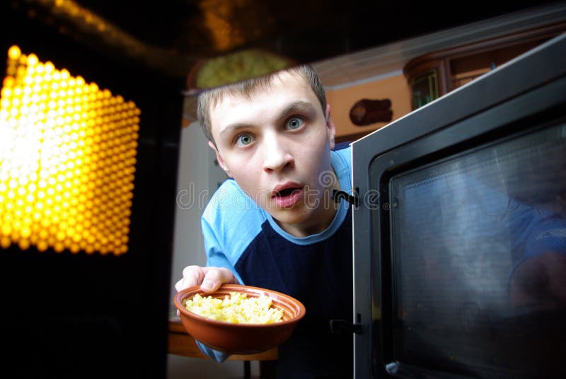 View from microwave oven