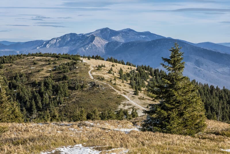 View from Mincol hill, Little Fatra mountains, Slovakia