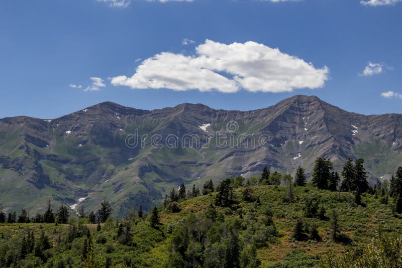 Nebo Loop in July stock photography