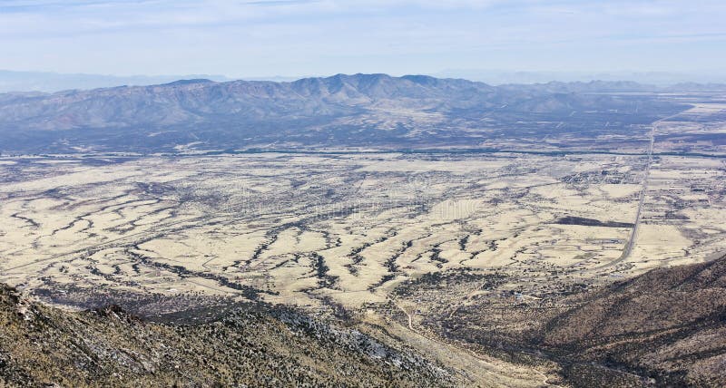 A View of the Mule Mountains, Arizona