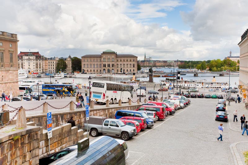 View on National Museum in Stockholm