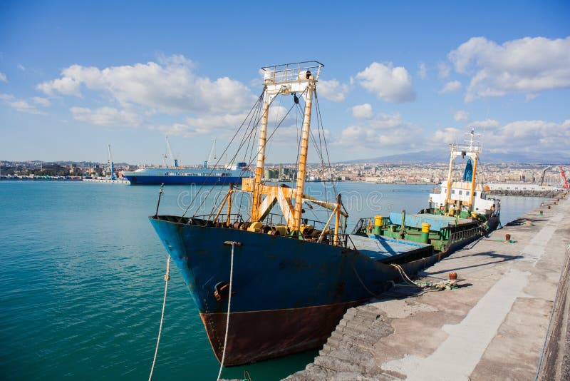 View of old fisherboat