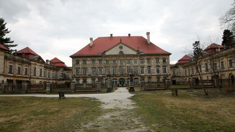 View of an old and neglected castle once an important building