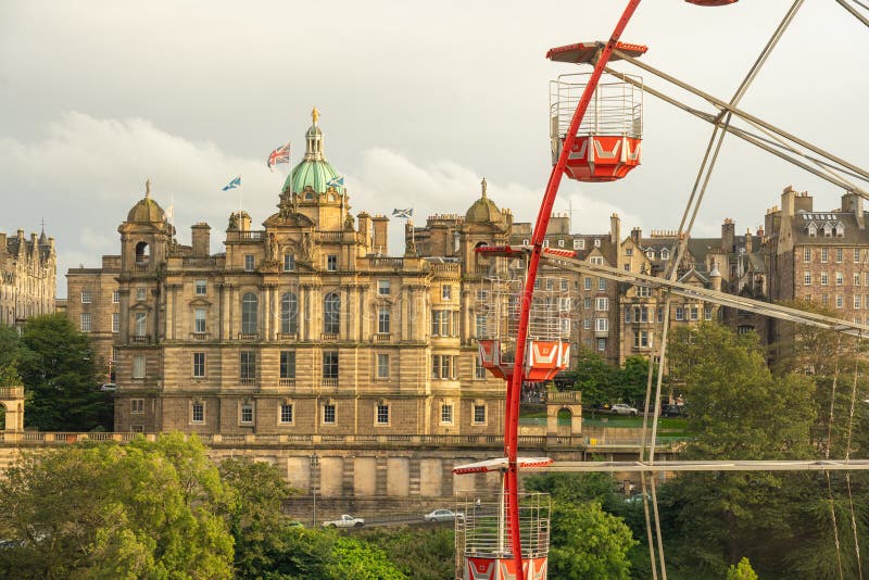 A view of Edinburgh, a beautiful city in Scotland royalty free stock photos A view of Edinburgh, a beautiful city in Scotland royalty free stock photos