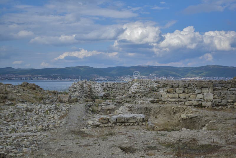 A view from the Old Town of Nessebar, Bulgaria. stock photos A view from the Old Town of Nessebar, Bulgaria. stock photos