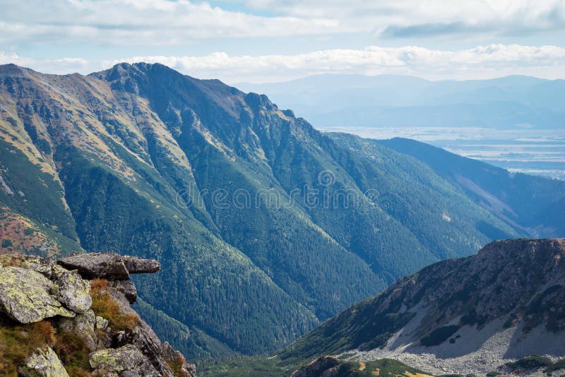 View from Ostry Rohac peak