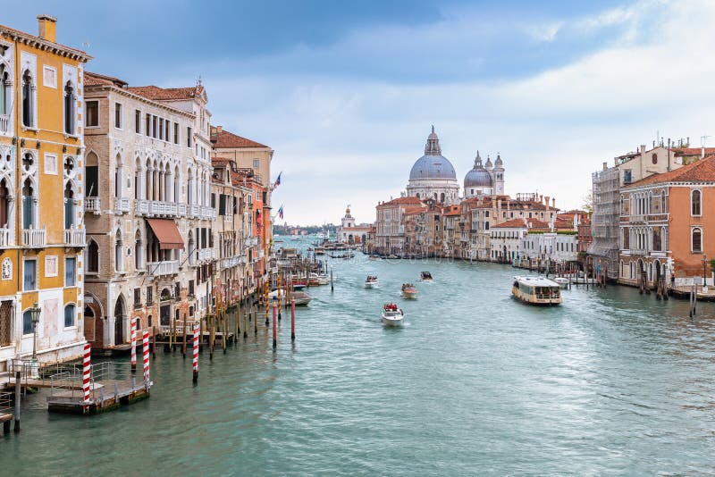View over Grand Canal in Venice