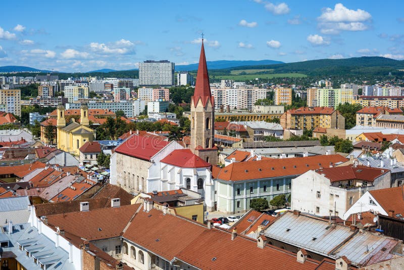 Historické a moderné časti mesta Košice, Slovensko