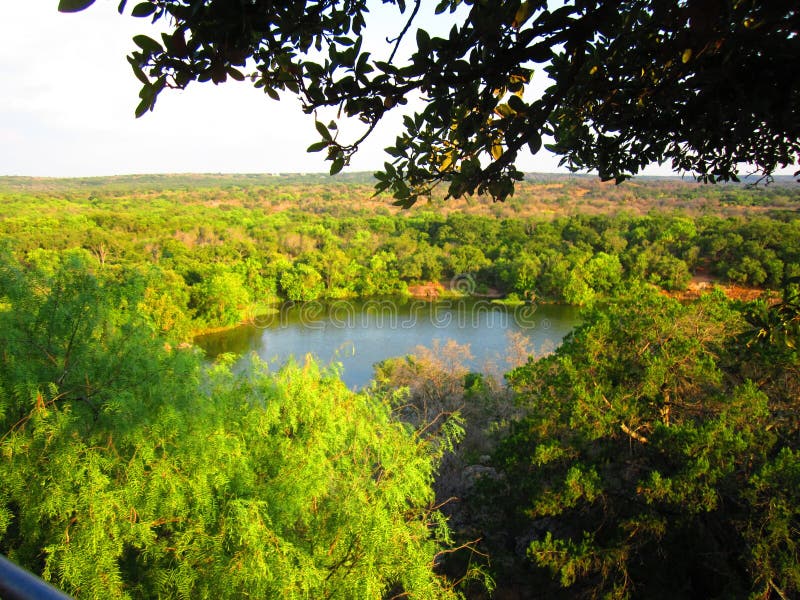 The View Over Texas Hill Country Stock Photo Image of view, country