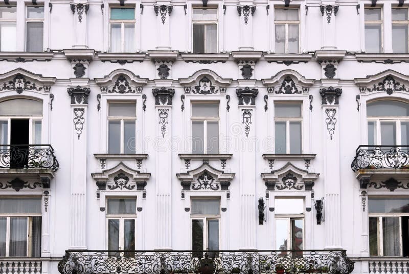 View of Palugyayov palace in Bratislava, Slovakia