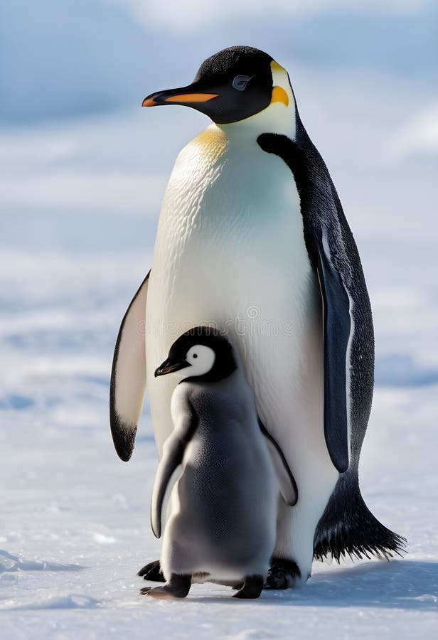 A View of Penguins on the