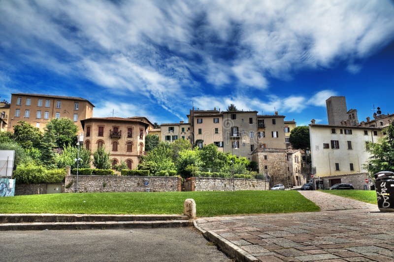 View of Perugia. Umbria.