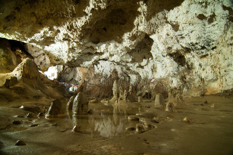 Polovragi Cave from Gorj County, in Oltenia, Romania