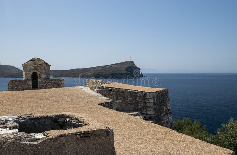 View of Porto Palermo Castle