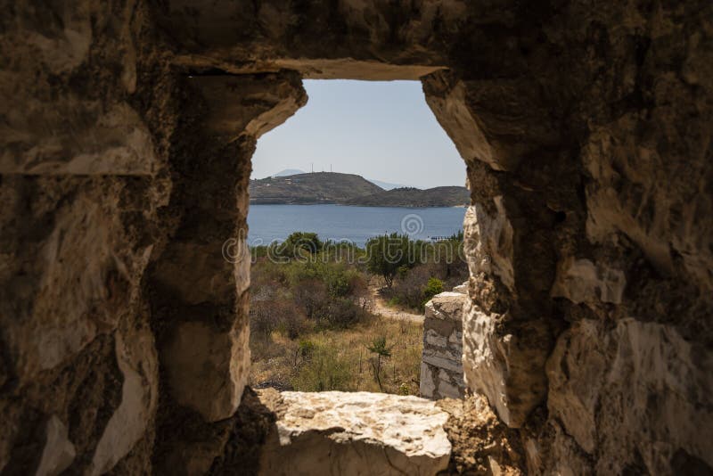 View of Porto Palermo Castle