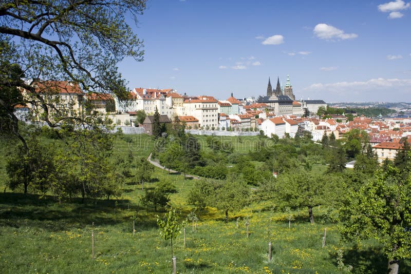 View on the Prague castle