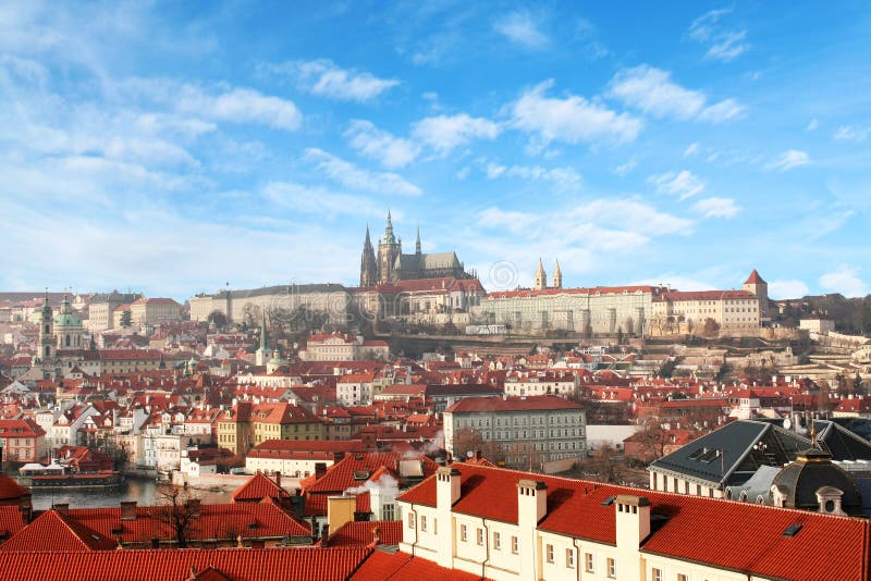 View of Prague city