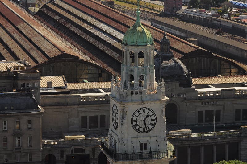 View of Retiro Railway Station. Stock Image Image of south, facade