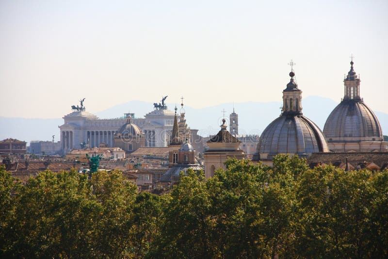 View of Rome stock image View of Rome stock image