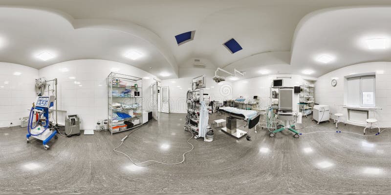 360 panorama of a medical institution