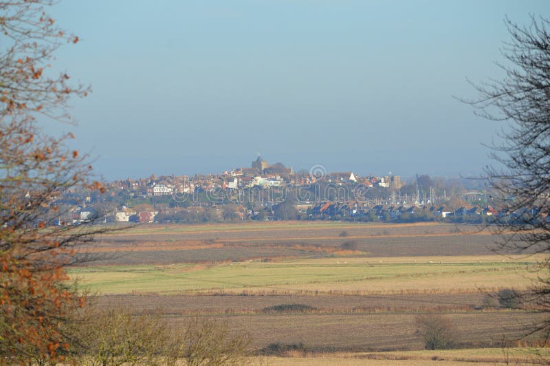View of Rye, East Sussex UK royalty free stock images View of Rye, East Sussex UK royalty free stock images