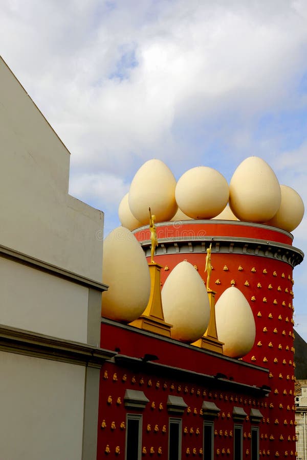 View of Salvador Dali Museum in Spain Editorial Photo Image of facade