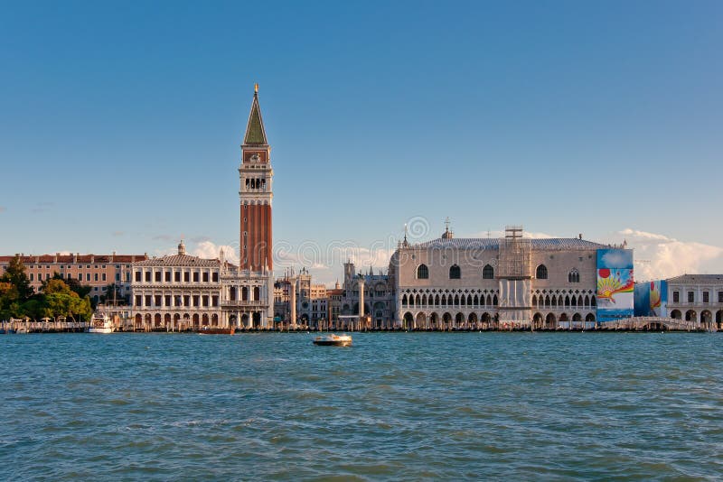 View at the San Marco square