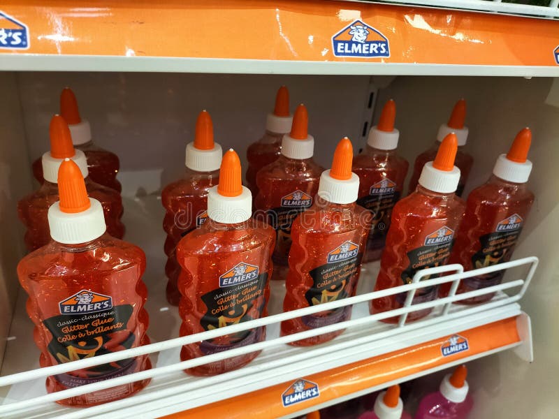 A Display of Elmers Glue in the School Supply Aisle at a Walmart in  Orlando, Florida Editorial Photography - Image of paper, business: 194765852
