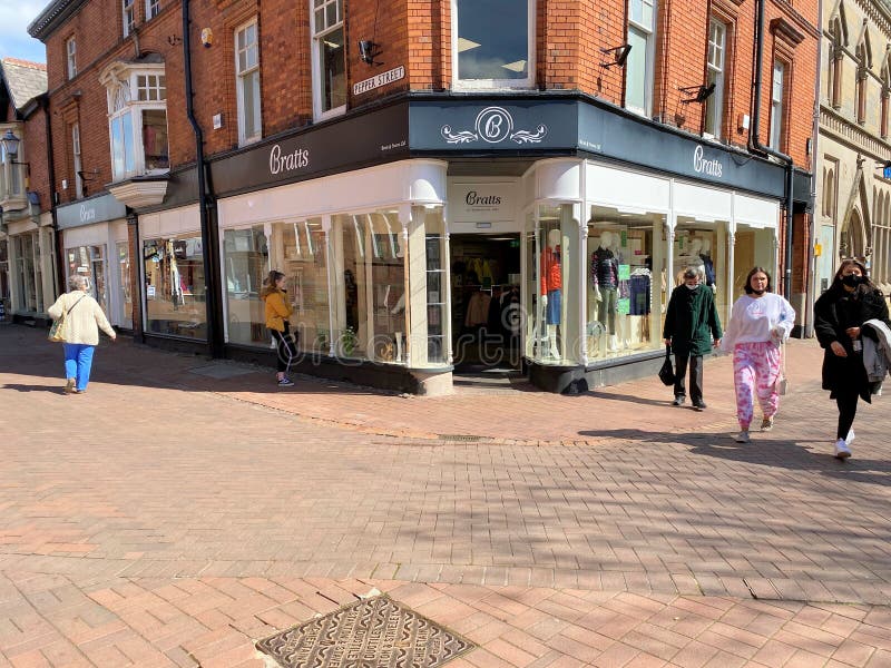 A View of a Shop in Nantwich in Cheshire Editorial Image Image of