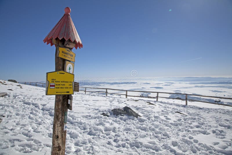 View from Skalnate pleso - tarn in High Tatras