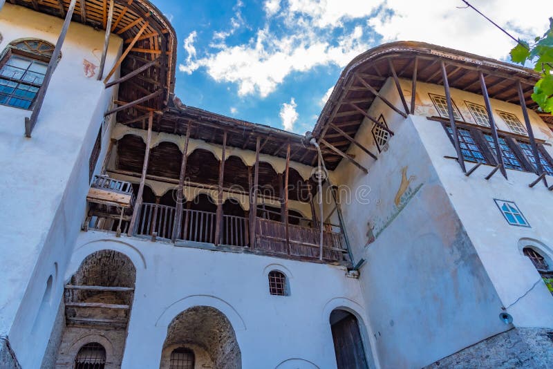 View of Skenduli House in Gjirokaster, Albania Stock Image Image of cityscape, landscape