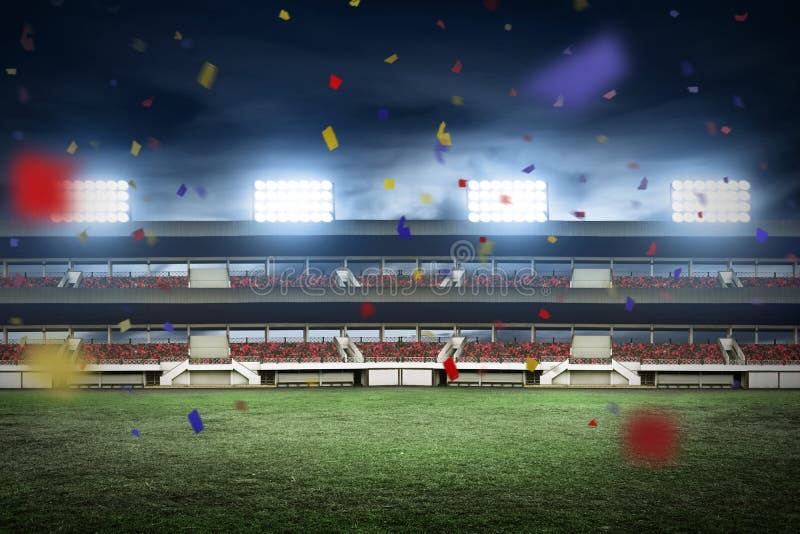 View of Soccer Stadium Fields Stock Photo Image of background, ground