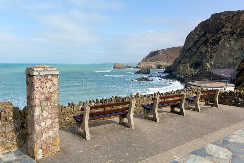 View from St Agnes Cornwall England UK