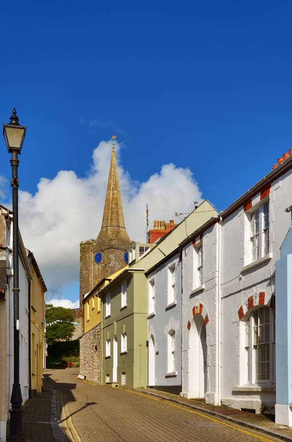 St Marys Church View Tenby Stock Photos Free & RoyaltyFree Stock