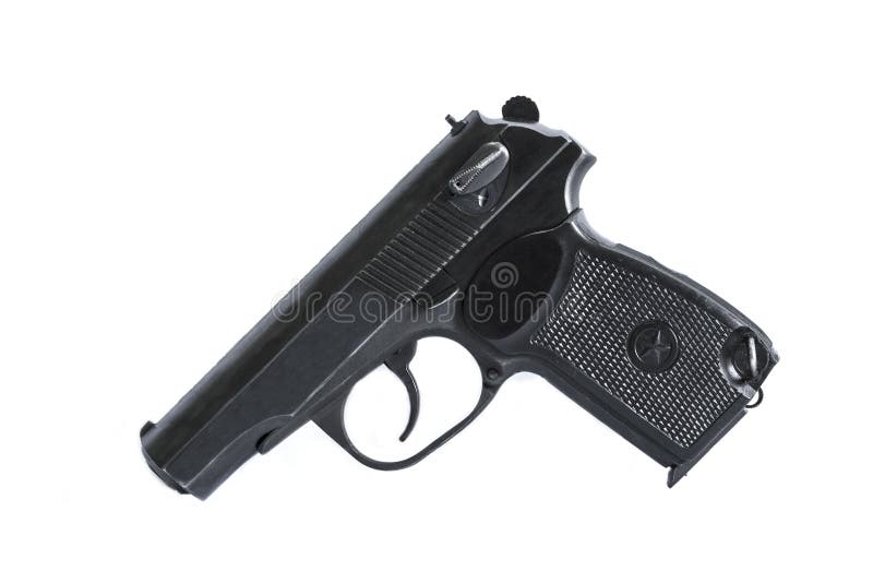Firearms gun on a background and texture royalty free stock photo Firearms gun on a background and texture royalty free stock photo