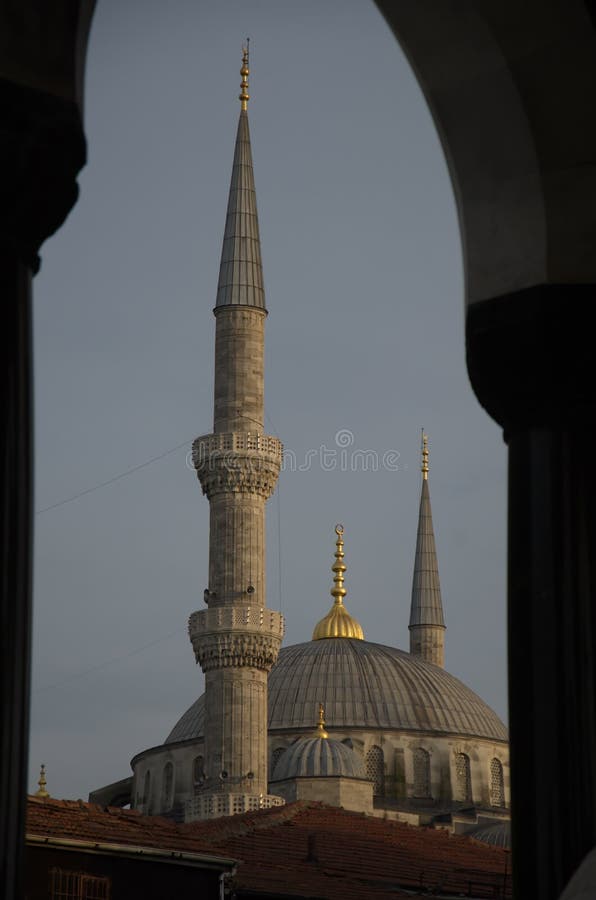 View of the Sultanahmet Camii,Blue Mosque, Istanbul royalty free stock photos