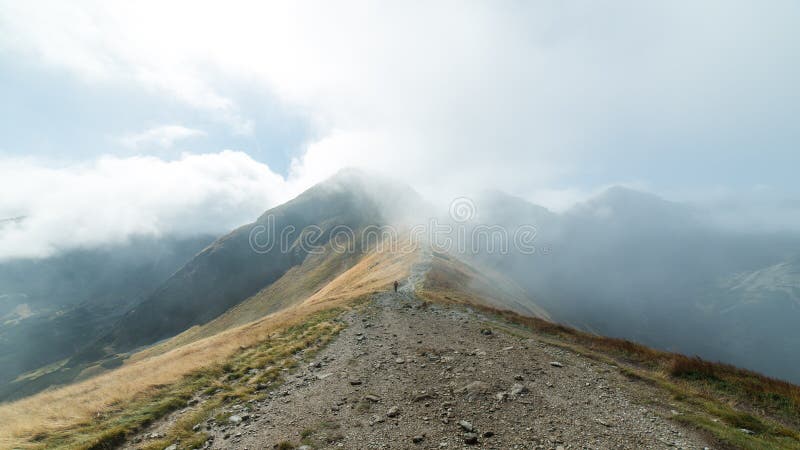 Pohled na Tatry na Slovensku