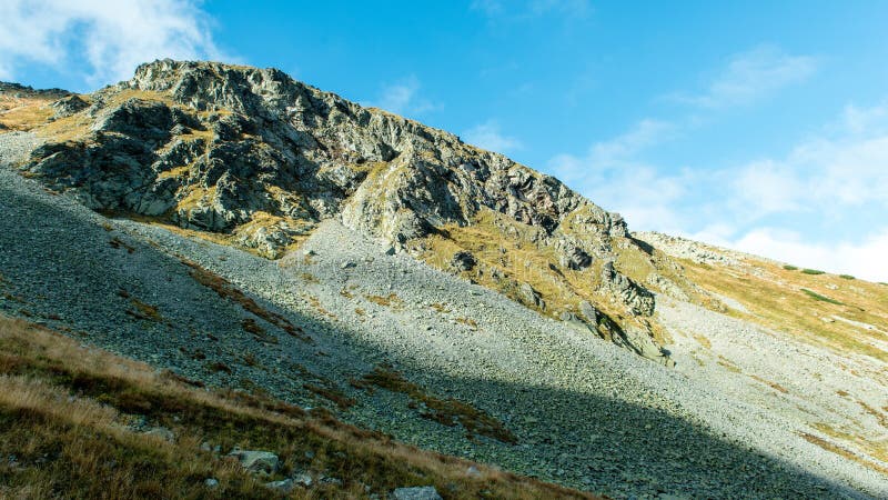 Pohled na Tatry na Slovensku