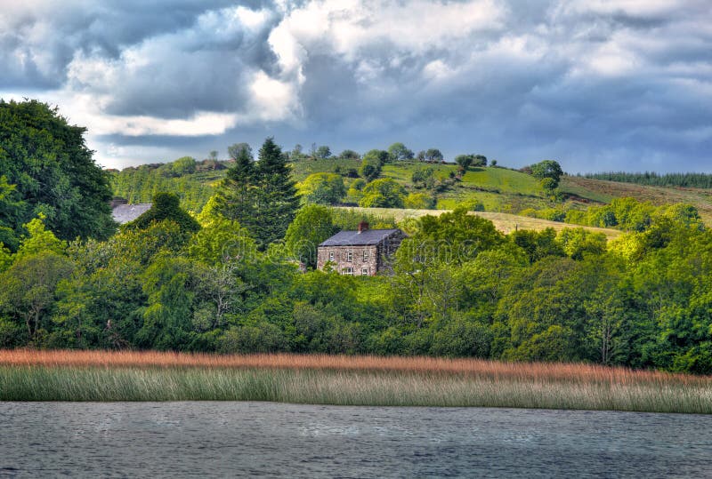View To Irish House on River Shannon Stock Image Image of scenic