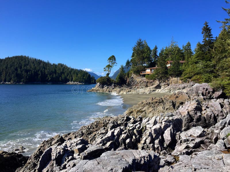 View from Tonquin Beach Trail, Tofino, British Columbia, Canada