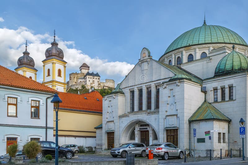Pohľad na Trenčín, Slovensko
