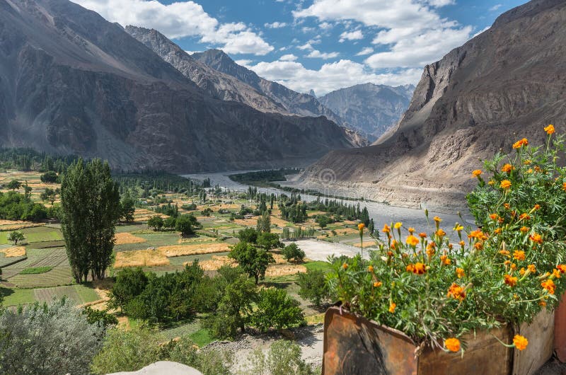 View of Turtuk village - Ladakh, India